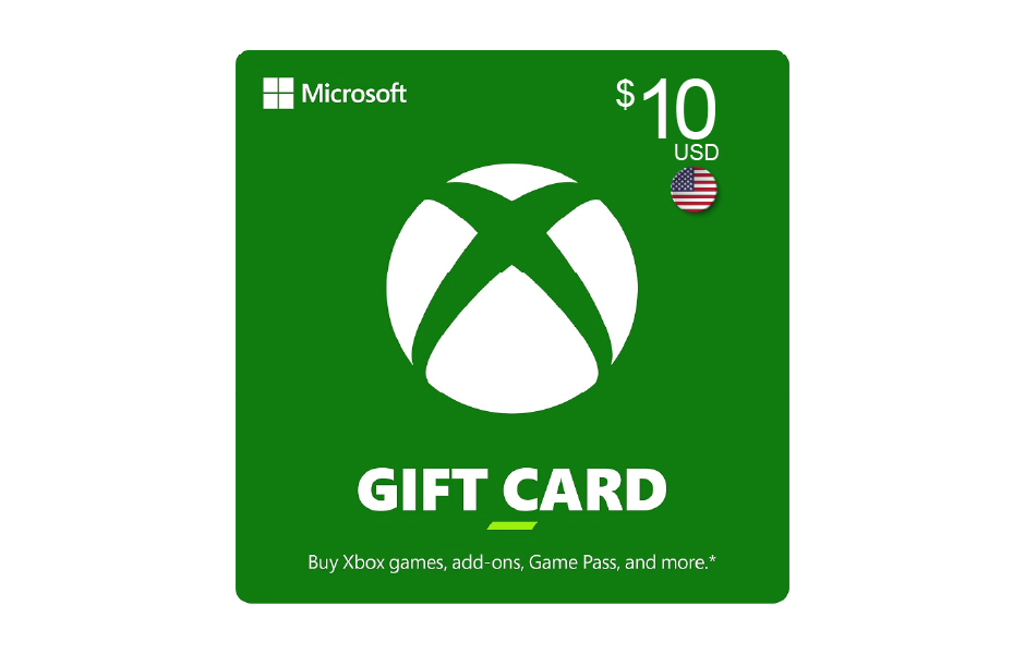 USD 10 Xbox Digital Gift Card [USA Region]